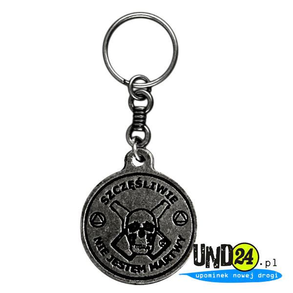 Brelok Okrągły - Szczęśliwie nie jestem martwy - Dromader - 24 Godziny