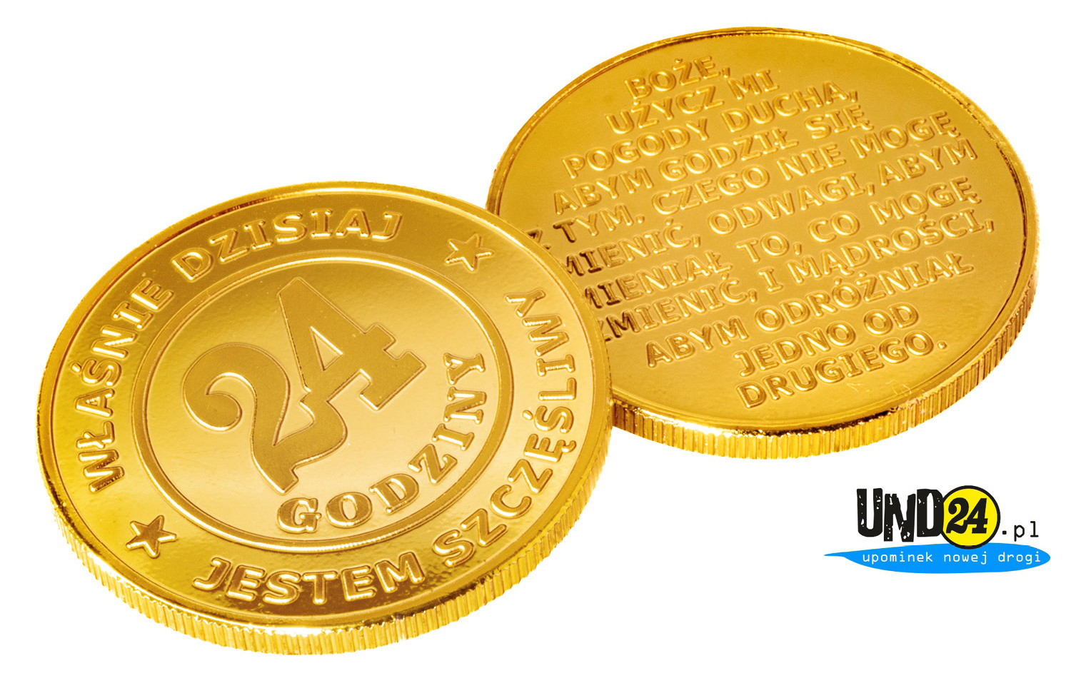 Medal 24 Godziny z Modlitwą o Pogodę Ducha w Amerykańskim Stylu - Tzw. Zerowy