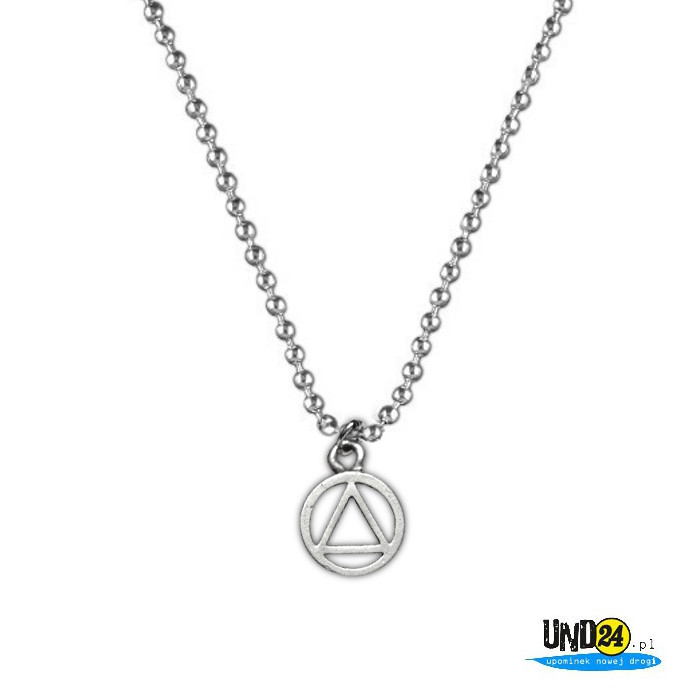 Wisiorek - Trójkąt wpisany w okrąg