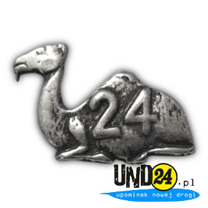 Znaczek - Pins - Przypinka - Dromader - Klęczący Pokorny - 24 Godziny