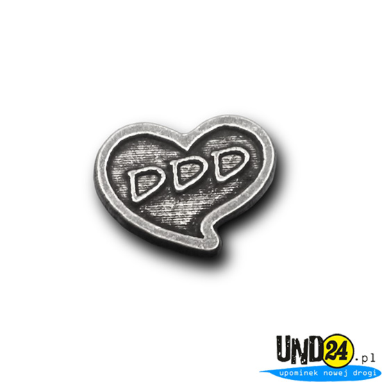 Znaczek - Pins - Przypinka - DDD - Dorosłe Dzieci Dysfunkcji