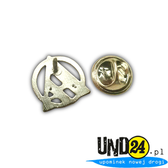 Znaczek - Pins - Przypinka - Ażur - Złoty symbol AA